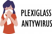 Plexiglas-Antivirus-Abdeckung