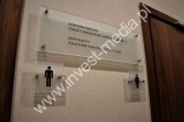 Plexiglass signs printed with graphics